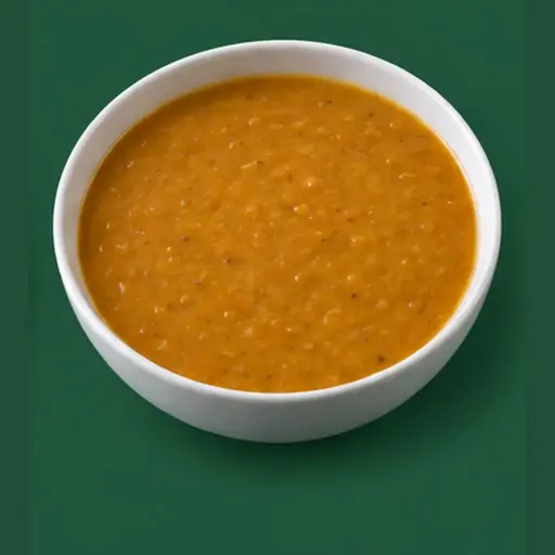 طبق شوربة عدس